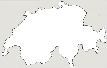 Blank Map of Switzerland: Free Printable & Editable (SVG, PNG, PDF)